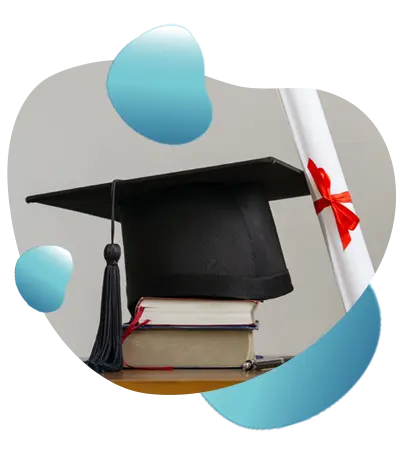 image de diplome et d'une coiffe d'etudiant